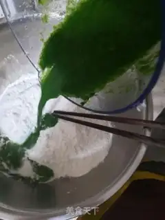 Make Colour dumplings step 1