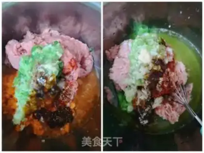 Make Colour dumplings step 4