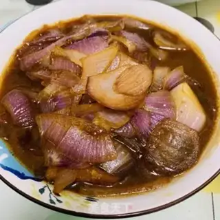 Make I used to make onions with flowers and sauce step 12
