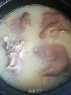 Make Soybeans hoove soup step 3