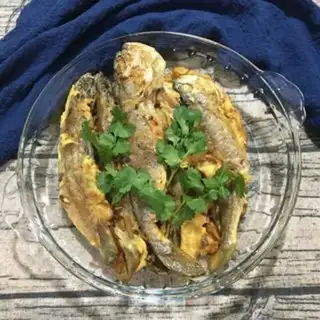 Make Fried yellow fish step 7