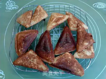 Make ♪ Pumpkin triangles ♪ step 12
