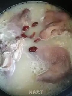 Make Soybeans hoove soup step 4