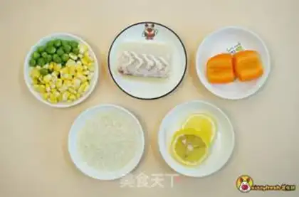 Make Cod congee step 0