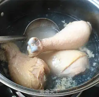 Make Frozen chicken legs step 1
