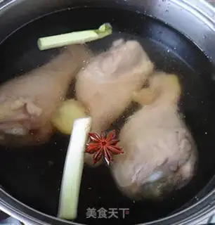 Make Frozen chicken legs step 2