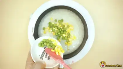 Make Cod congee step 4