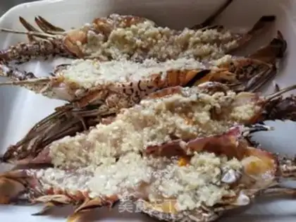 Make Garlic butter roasted lobster step 7