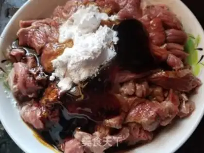 Make Squeeze beef step 0