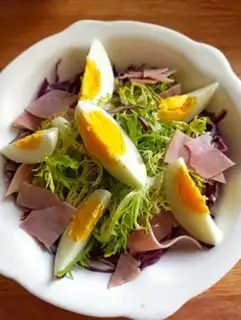 Make Ham egg salad step 4