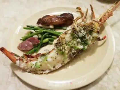 Make Garlic butter roasted lobster step 13