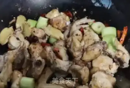 Make Garlic chicken step 4