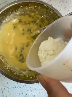 Make Scrambled egg soybeans step 3