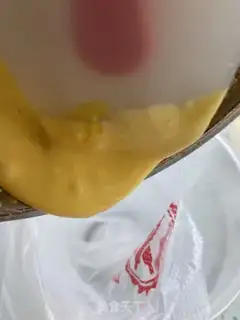 Make Scrambled egg soybeans step 4