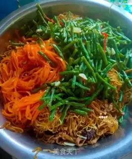 Make Steamed halogen noodles step 21
