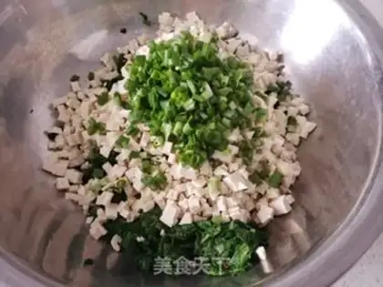 Make Little cabbage tofu step 6