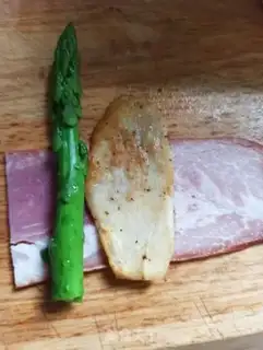Make Bacon rolls step 6