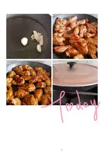Make Potato chicken wings step 4
