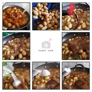 Make Potato chicken wings step 5
