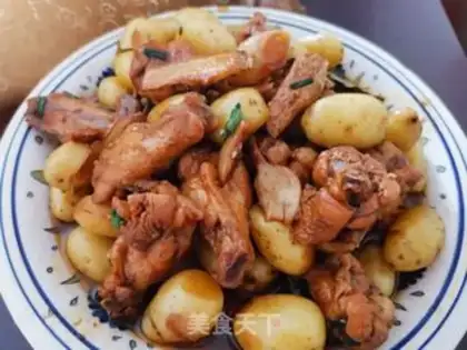 Make Potato chicken wings step 8