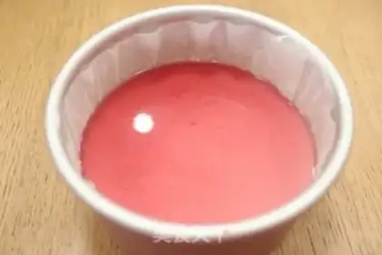 Make Cranberry mirror cheesecake step 14