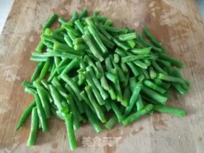 Make Garlic beans step 2