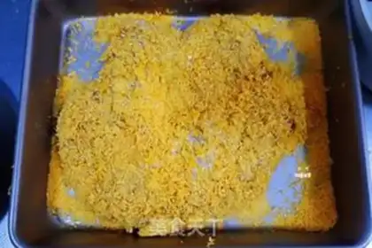 Make The fragrance chicken steak step 7