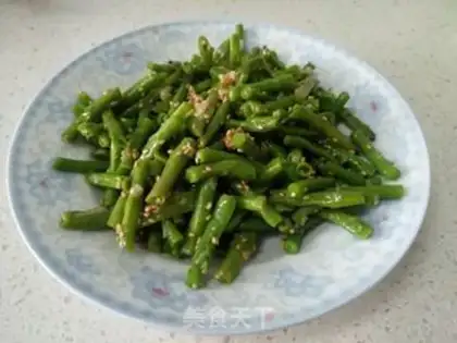 Make Garlic beans step 5