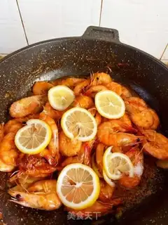 Make Thai lemon shrimp step 6
