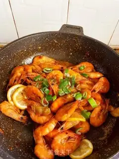 Make Thai lemon shrimp step 7