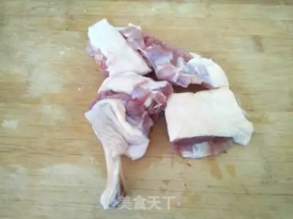 Make Duck leg mushrooms step 1