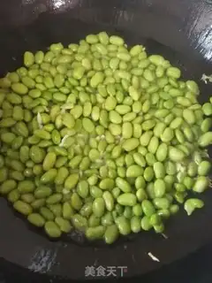 Make Soybeans with red meat step 1