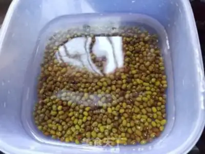 Make Liang, bring green bean soup step 2