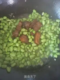Make Soybeans with red meat step 2