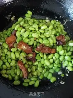 Make Soybeans with red meat step 3