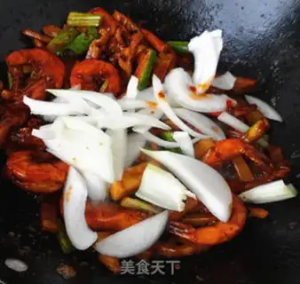 Make Dry pan shrimp step 9