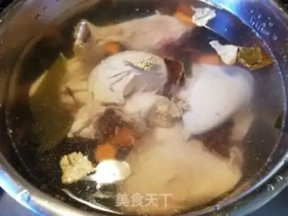 Make Liang, bring green bean soup step 6