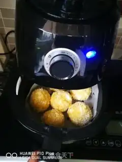 Make Potato cheeseball step 12