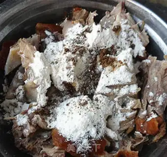 Make The chili salted duck rack step 2