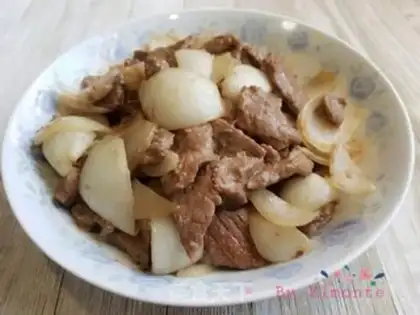 Make Onion beef step 5