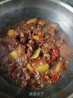 Make Potato-burning cow step 7