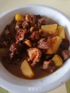 Make Potato-burning cow step 8