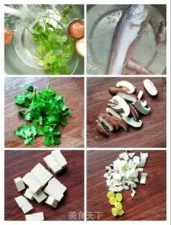 Make Tofu full fish soup step 1