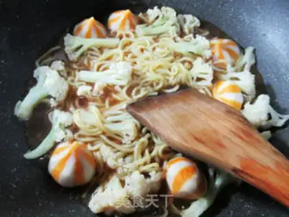 Make Fishseeds, vehicular noodles step 7