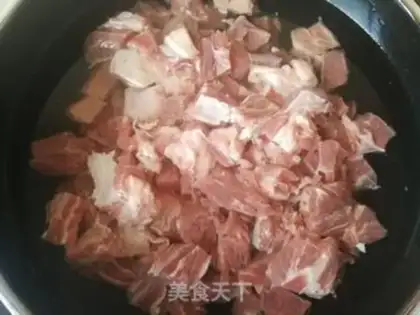 Make Carrot potatoes, ribs step 1