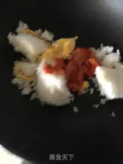 Make Egg pickles and bacon step 3