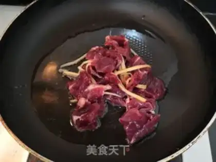Make Beef Zoe orchid step 22