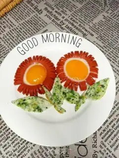 Make Sunflower fried eggs step 8