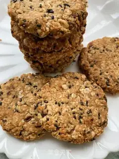 Make Red sugar oatmeal cookies step 9