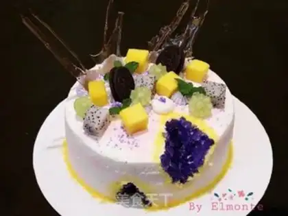 Make Crystal birthday cake step 12